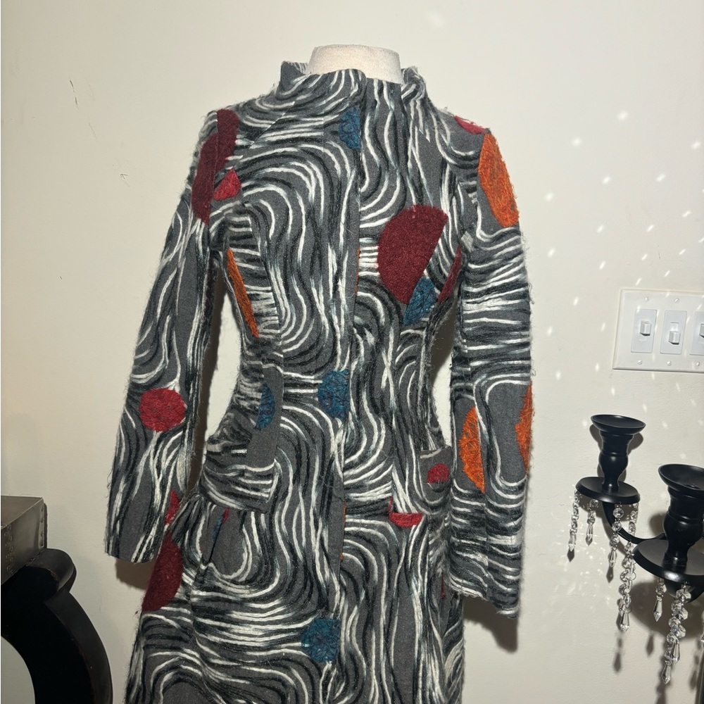 Stylish Multicolor Patterned Women's Jacket - image 1
